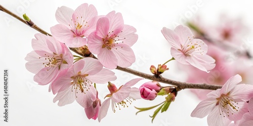 Delicate Pink Cherry Blosso...