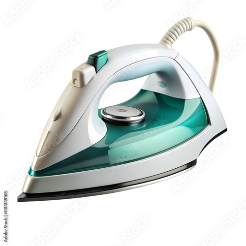 Teal Iron, Clothing Iron, Household Appliance