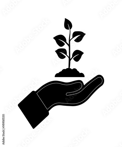 Planting icon 