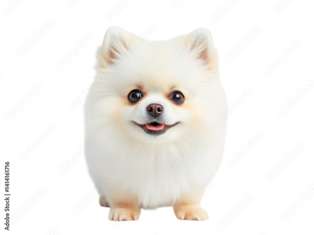 Obraz premium Pomeranian Sunshine: Brightening the Day