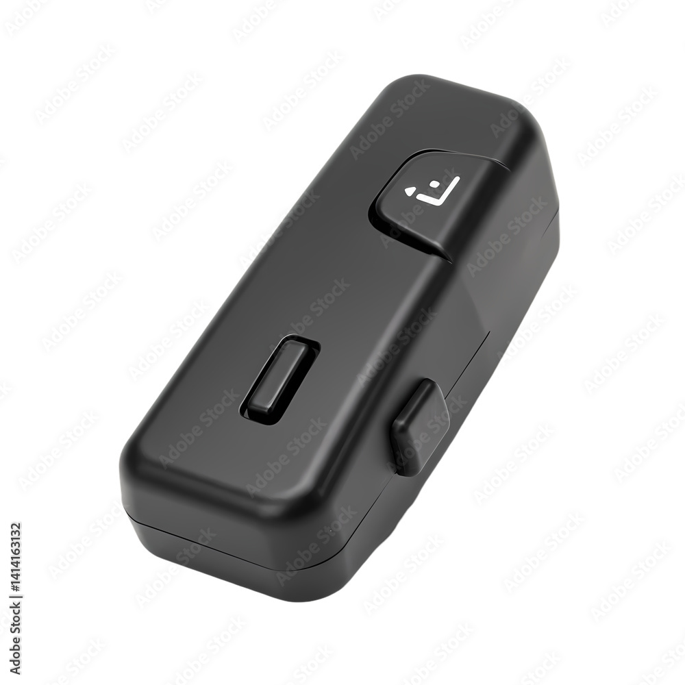 Miniature Spy Camera Device on Transparent background Miniature Spy Camera Device on Transparent background