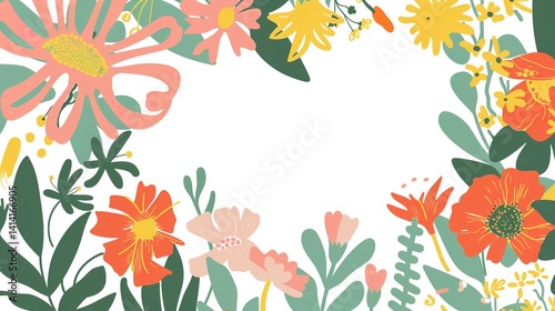 Spring Bank Holiday Flower Background: Spreading the Colorful Romance and Leisurely Comfort of Spring Bank Holiday with Masses of Flowers