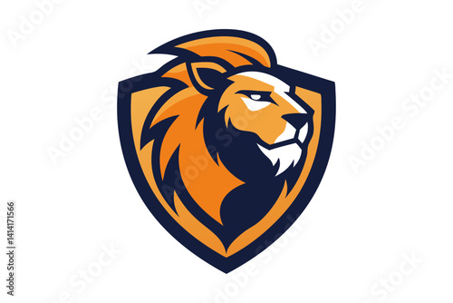 Lion Sports Team Logo Mascot Vector Art