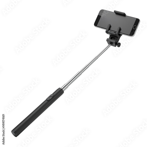 Selfie Stick: Phone Photography Tool on Transparent  background