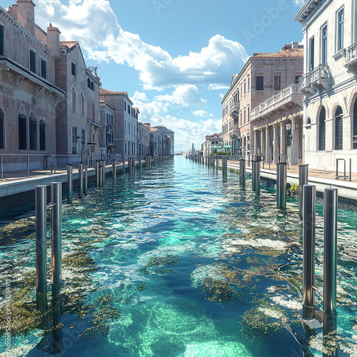 Venice Hydraulic Flood Defense Architecture
