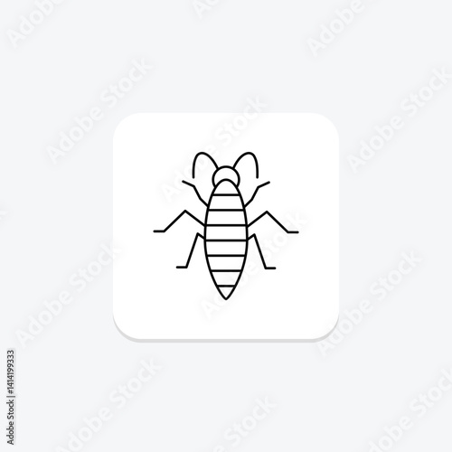 Silverfish, vector, pixel perfect, illustrator file
