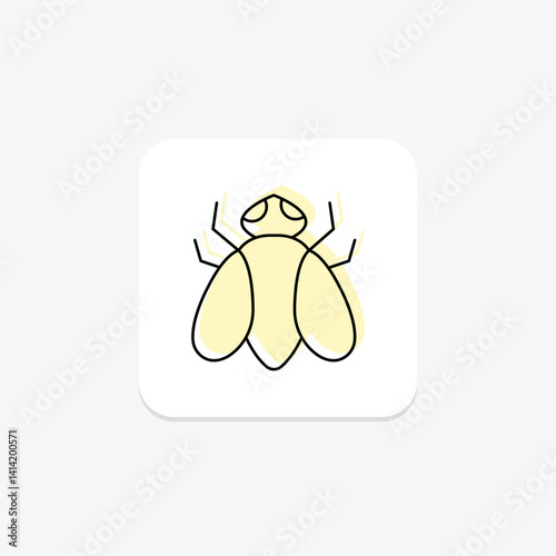 Fly, vector, pixel perfect, illustrator file