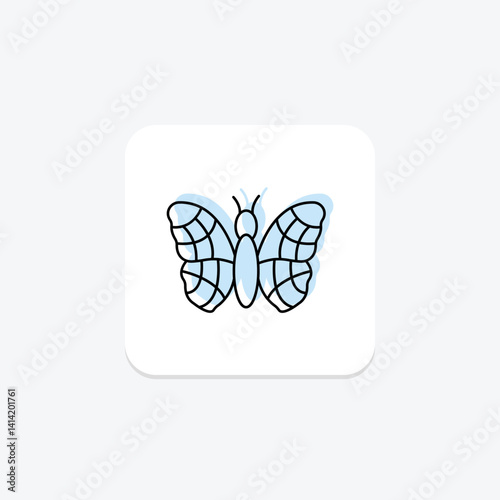 Glasswinged, vector, pixel perfect, illustrator file