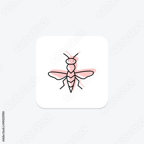 Gallwasp, vector, pixel perfect, illustrator file