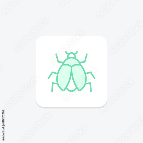 Mealybug, vector, pixel perfect, illustrator file