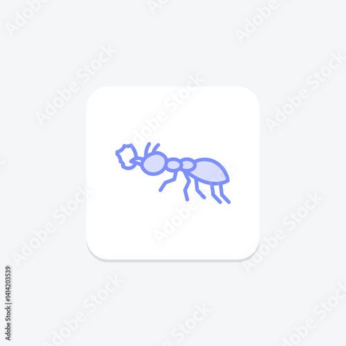 Leafcutter, vector, pixel perfect, illustrator file