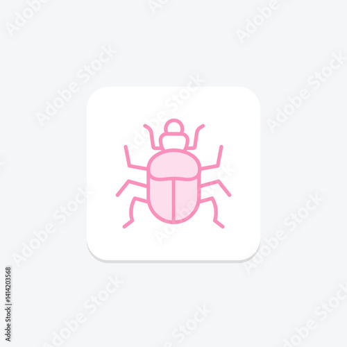 Tigerbeetle, vector, pixel perfect, illustrator file