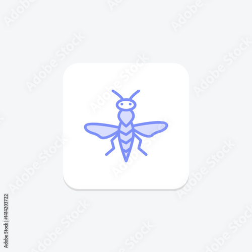Gallwasp, vector, pixel perfect, illustrator file