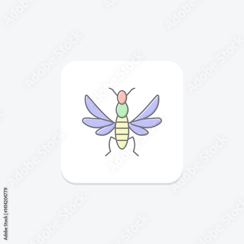 Orchid, vector, pixel perfect, illustrator file