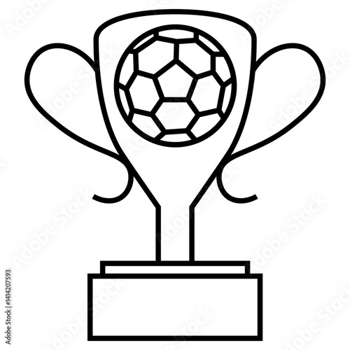 Throphy Soccer Icon