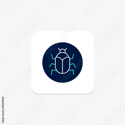 Beetle, vector, pixel perfect, illustrator file