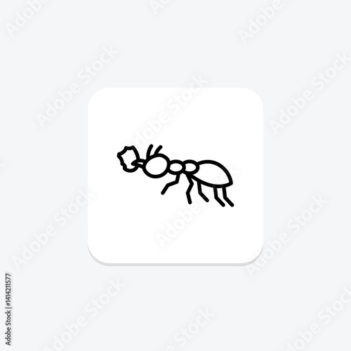 Leafcutter, vector, pixel perfect, illustrator file