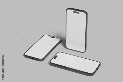 Smartphone Blank Presentation Mockup