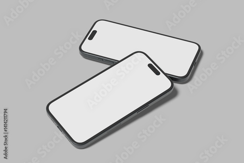 Smartphone Blank Presentation Mockup