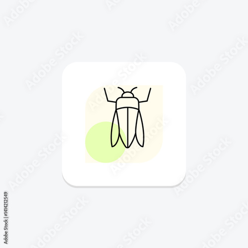 Emeraldborer, vector, pixel perfect, illustrator file