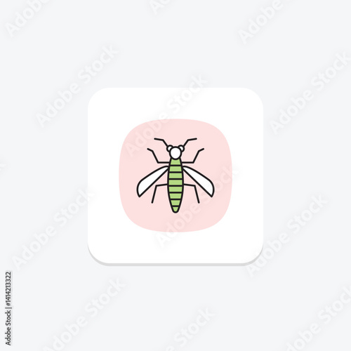 Gnat, vector, pixel perfect, illustrator file