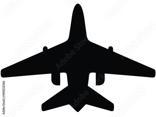 Fighter Jet aircraft, Fighter jet logo design. Fighters and bombers. War plane. Military aircrafts silhouette logo vector illustration.