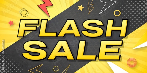 flash sale design for business 