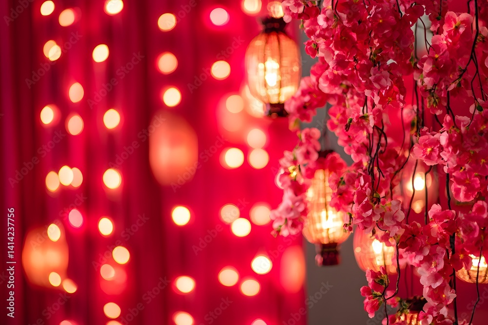 red background red background