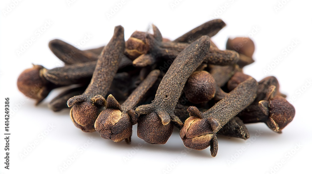 Dark Cloves: A Close-Up Study in Warm, Earthy Tones Dark Cloves: A Close-Up Study in Warm, Earthy Tones