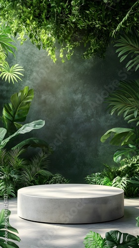 Blank Eco-friendly podium