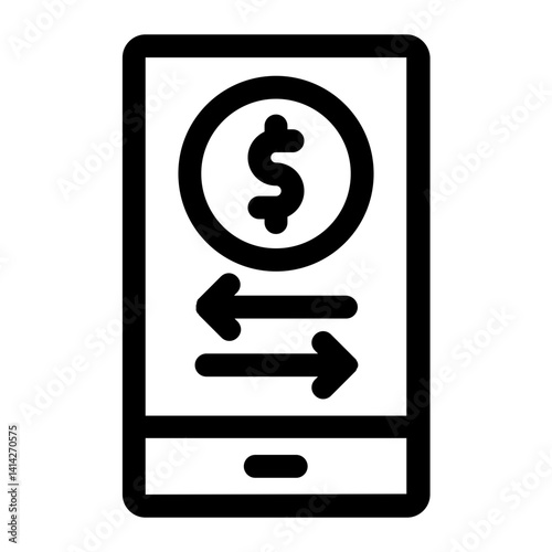 mobile banking icon