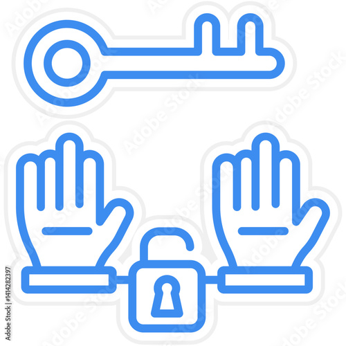 Release icon style