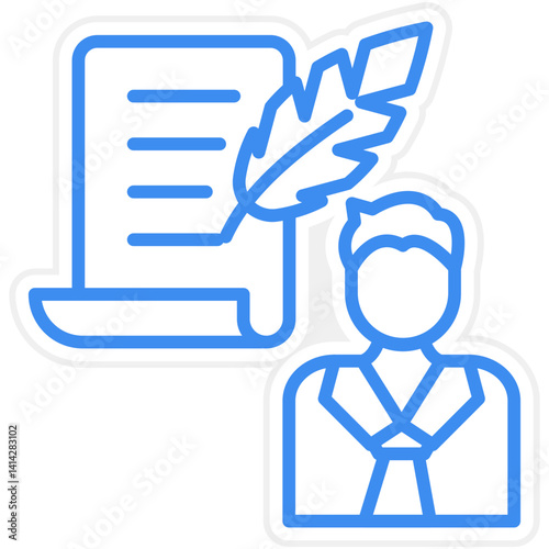 Historian icon style