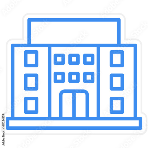 Hotel icon style