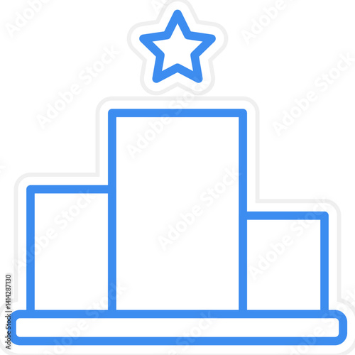 Podium icon style