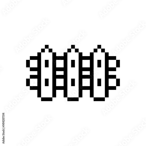 wood fence pixel art for your needs