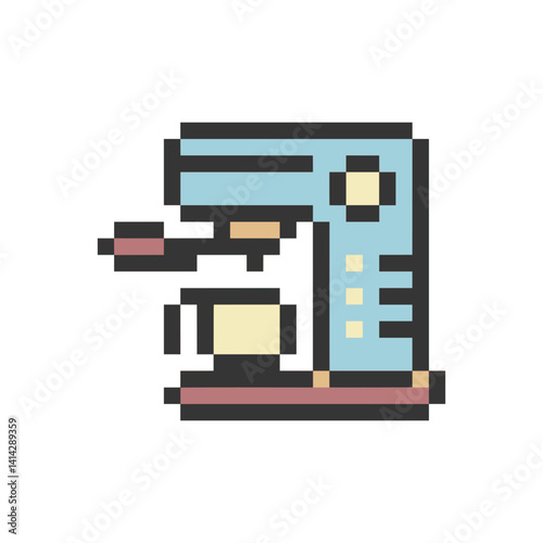 coffee machine tool pixel art