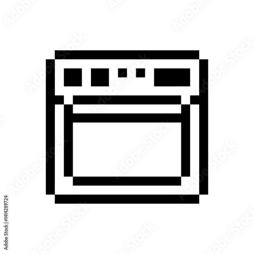 oven kitchen tool pixel art