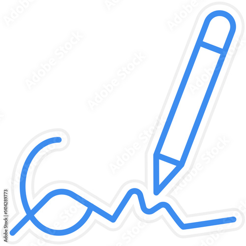 Signatures icon style