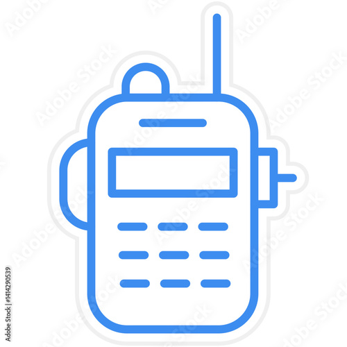 Walkie Talkie icon style