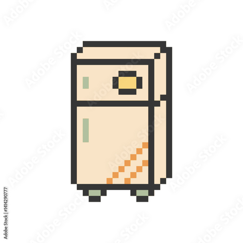 fridge freezer object pixel art