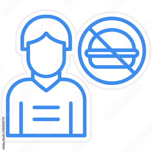 Eating Disorders icon style