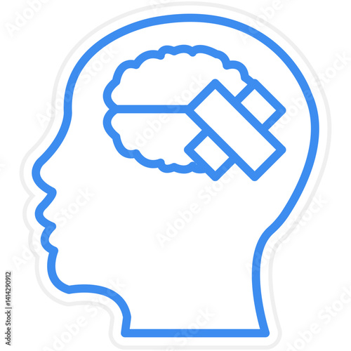 Mental Disorders icon style