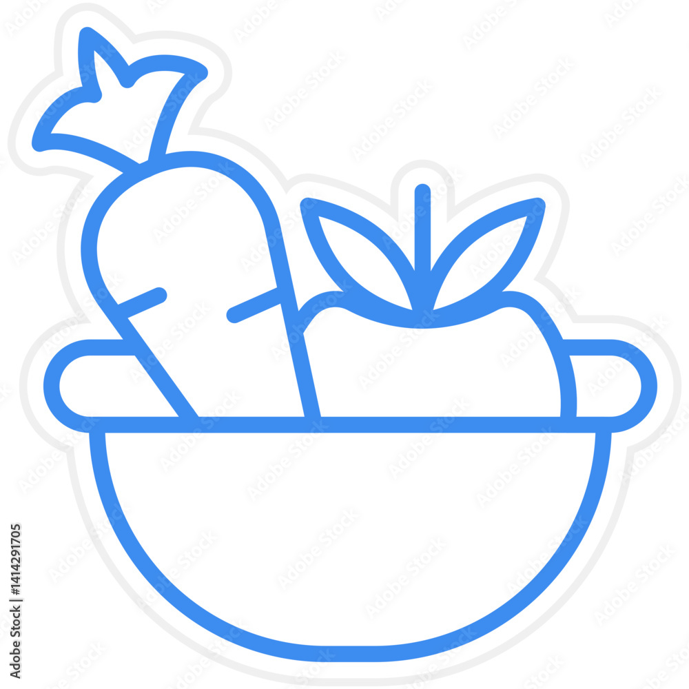Healthy Eating icon style Healthy Eating icon style