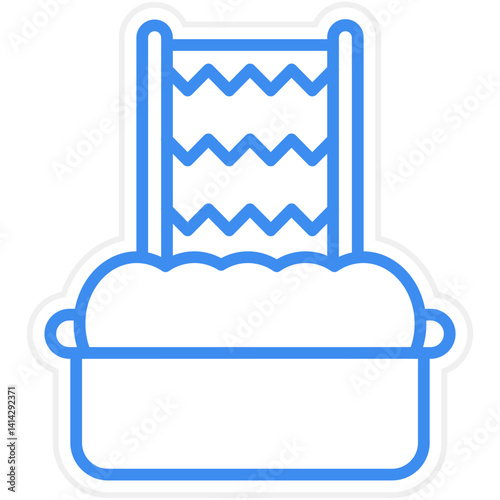 Washboard icon style