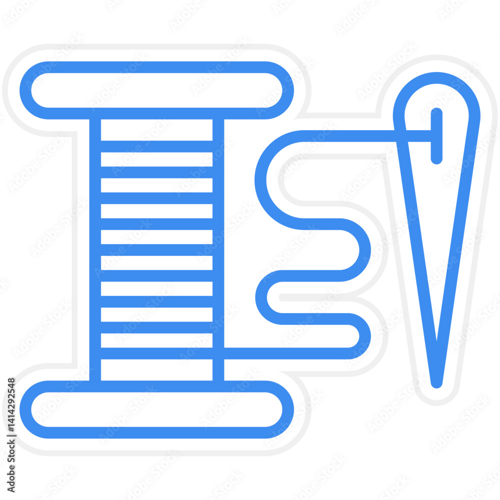 Thread Spool icon style Thread Spool icon style