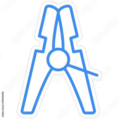 Clothes Pin icon style