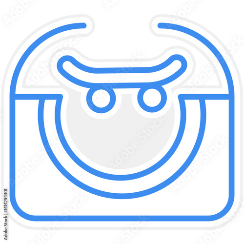 Skateboarding Park icon style