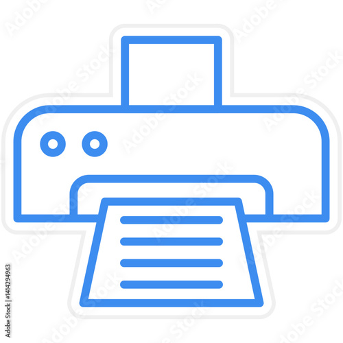 Print icon style