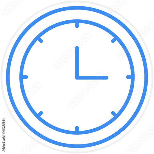 Clock icon style